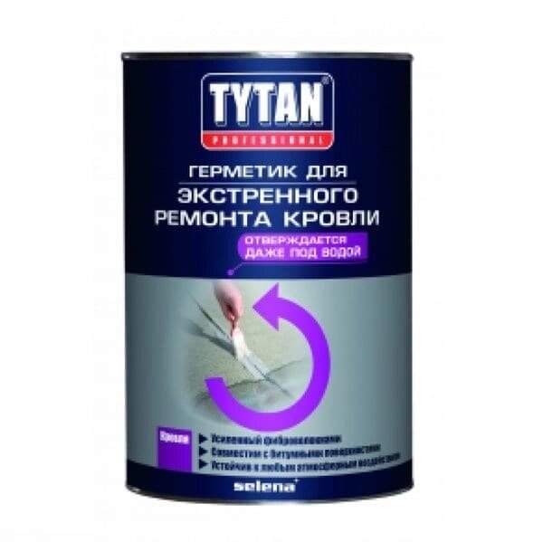 Герметик TYTAN Professional для экстренного ремонта кровли 310мл от компании ИП Фомичев - фото 1