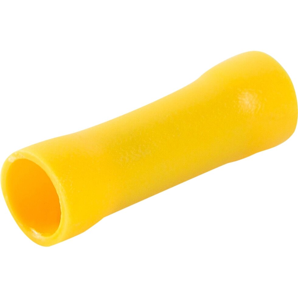 Гильза соединительная ГСИ 4-6 мм?, цвет жёлтый, 10 шт. от компании ИП Фомичев - фото 1