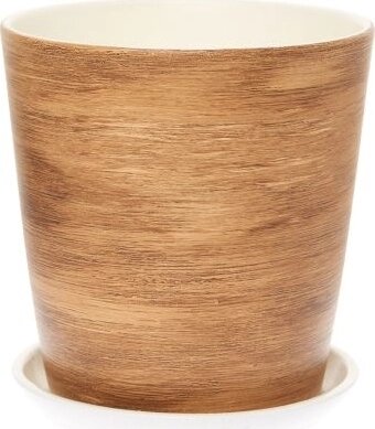 Горшок цветочный «Ироко» №5, o22 см, 5.6 л, керамика, цвет коричневый от компании ИП Фомичев - фото 1