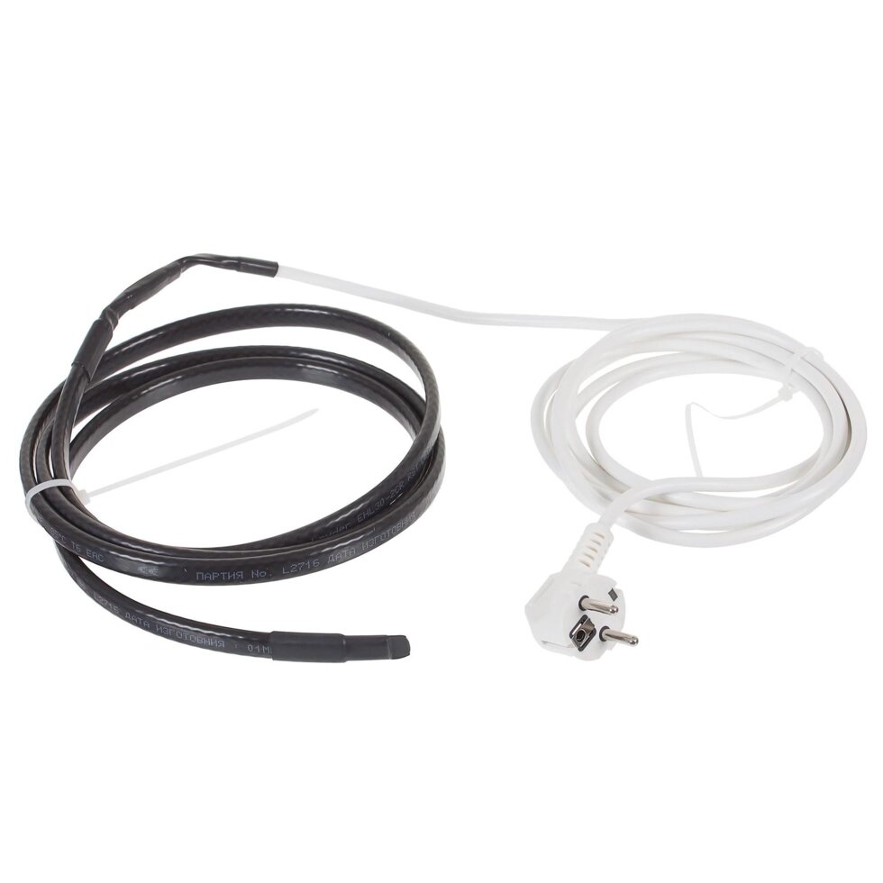Греющий кабель для обогрева труб xLayder Pipe EHL-30CR-2 2 м, 60 Вт от компании ИП Фомичев - фото 1