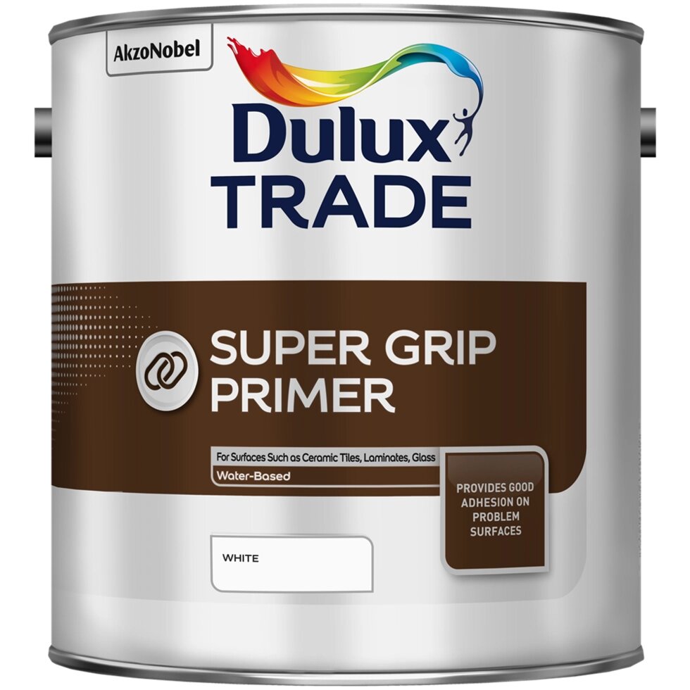 Грунтовка Dulux Trade Super Grip primer для сложных поверхн. белая 1л 5183285 от компании ИП Фомичев - фото 1