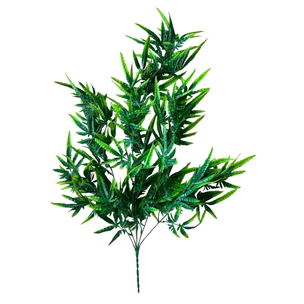Искусственное растение Бамбук 50x8 см цвет зеленый ПВХ от компании TOO RT UNIVERSAL GROUP - фото 1