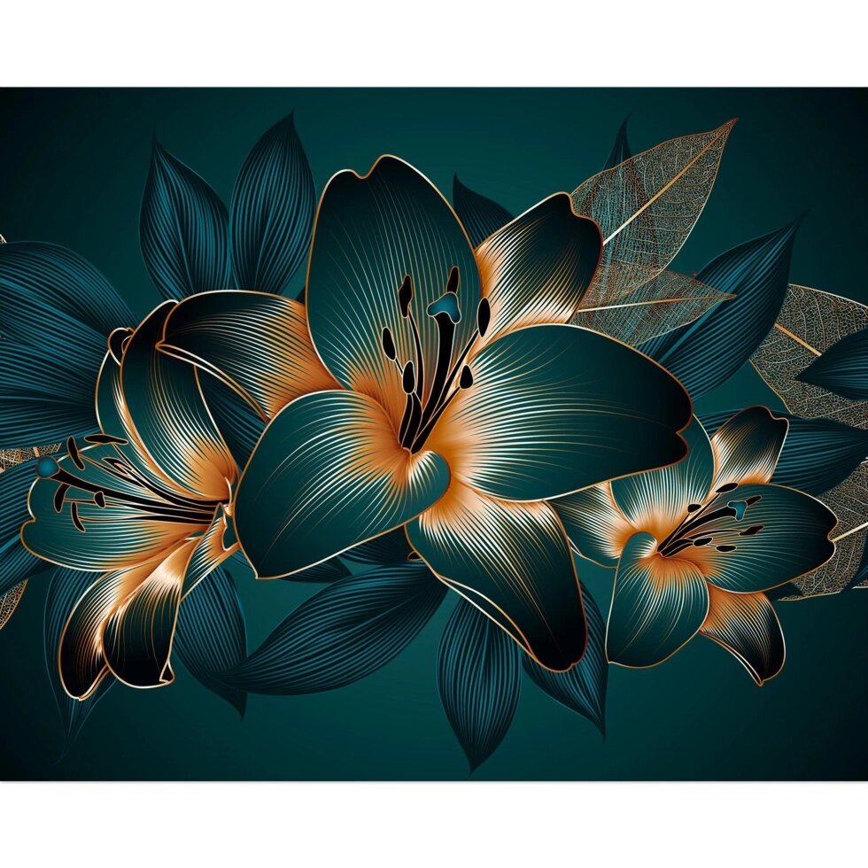 Картина на холсте Постер-лайн Лилии 40x50 см от компании ИП Фомичев - фото 1