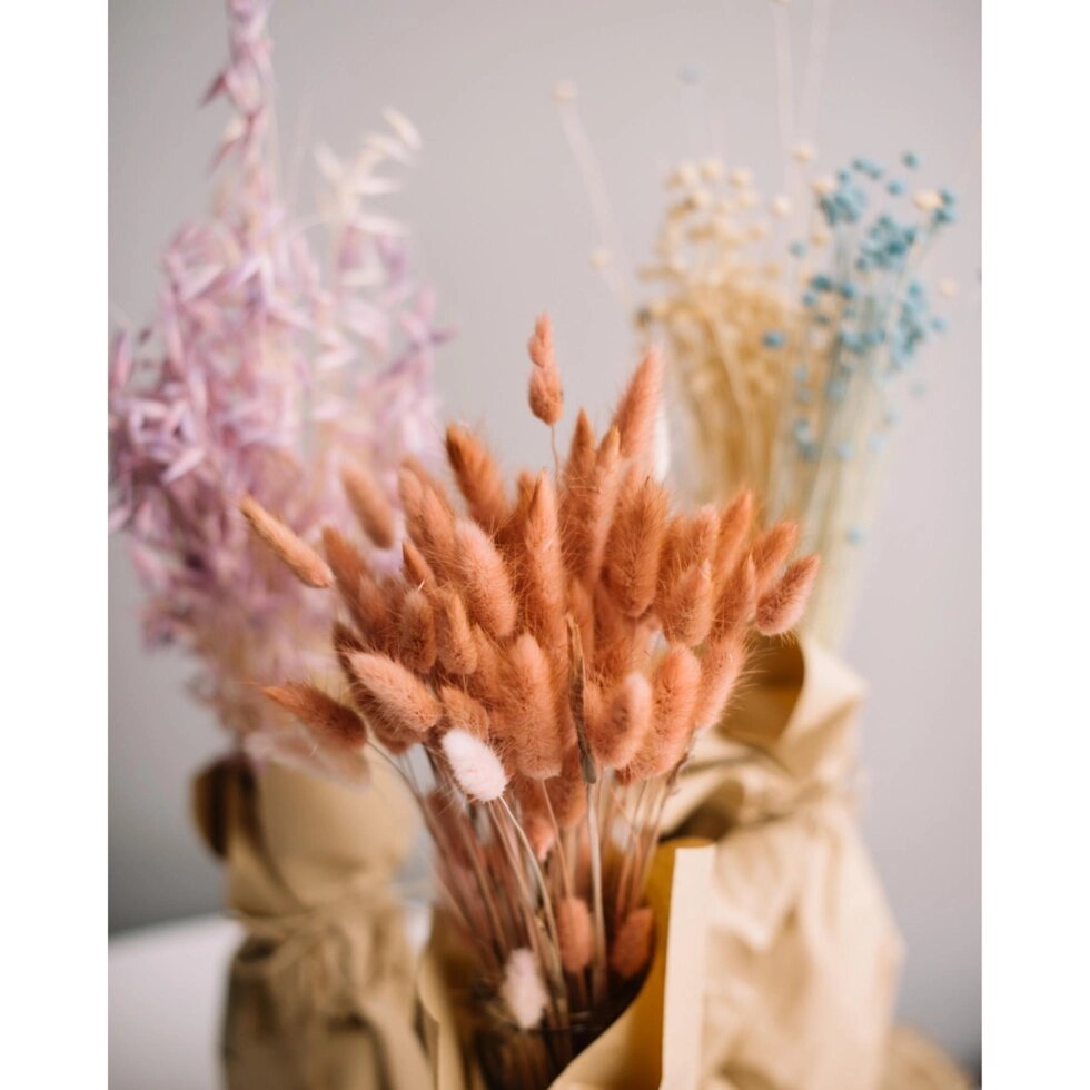 Картина на стекле Сухоцветы 40х50 см от компании ИП Фомичев - фото 1