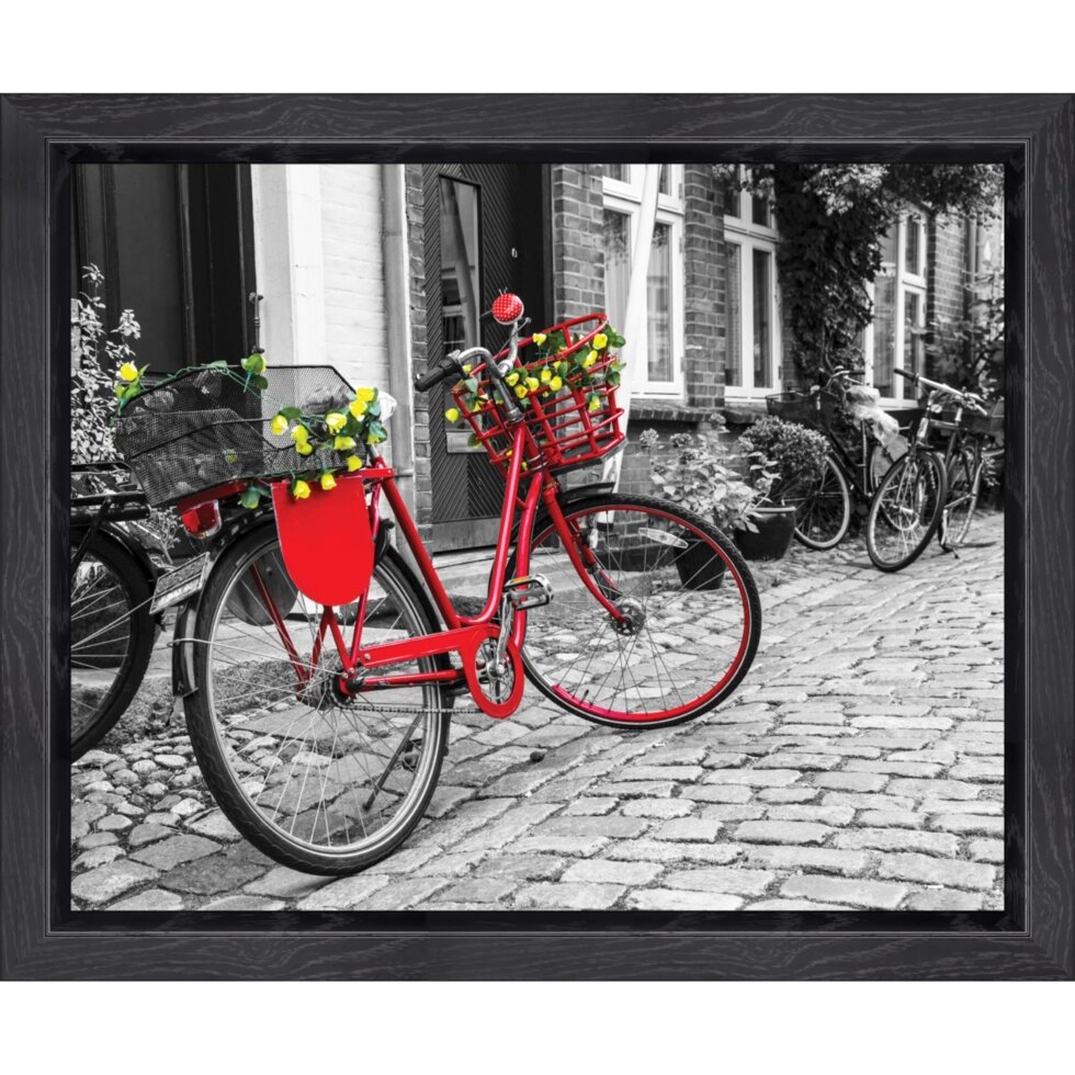 Картина в раме Велосипед 40Х50 см от компании ИП Фомичев - фото 1