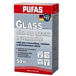 Клей PUFAS EURO 3000 glass spezial 500гр
