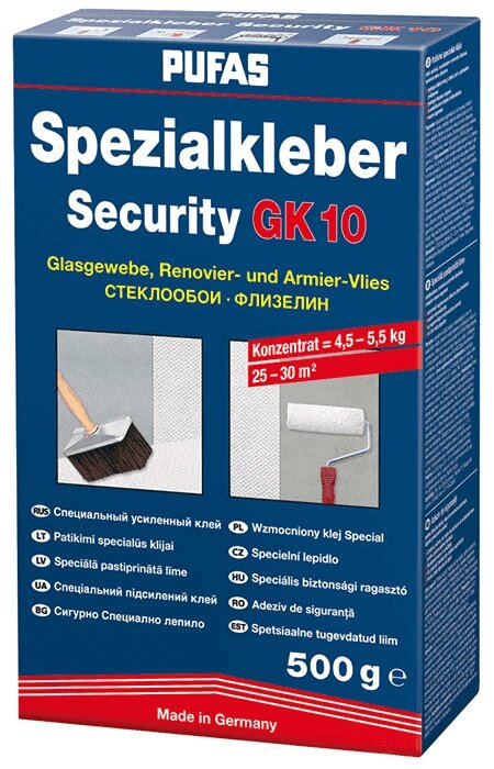 Клей PUFAS специальный усиленный- Security GK10 500 гр от компании ИП Фомичев - фото 1