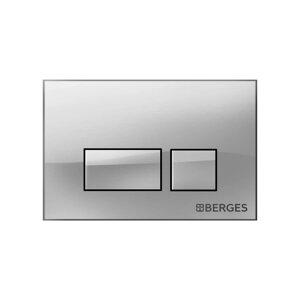Кнопка BERGES для инсталляции ELEMENT EL3 хром глянец