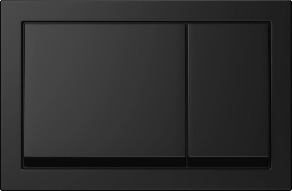 Кнопка двойного слива SENSEA Dana цвет чёрный от компании ИП Фомичев - фото 1