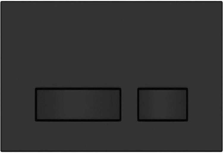 Кнопка от инсталляции MOVI для LINK черный матовый 63527 от компании ИП Фомичев - фото 1
