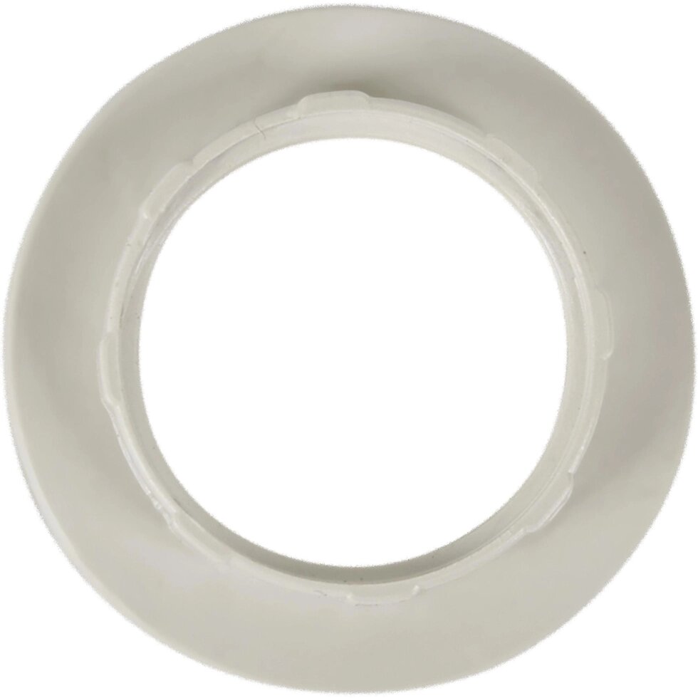 Кольцо крепёжное Oxion для патрона Е14 цвет белый от компании ИП Фомичев - фото 1