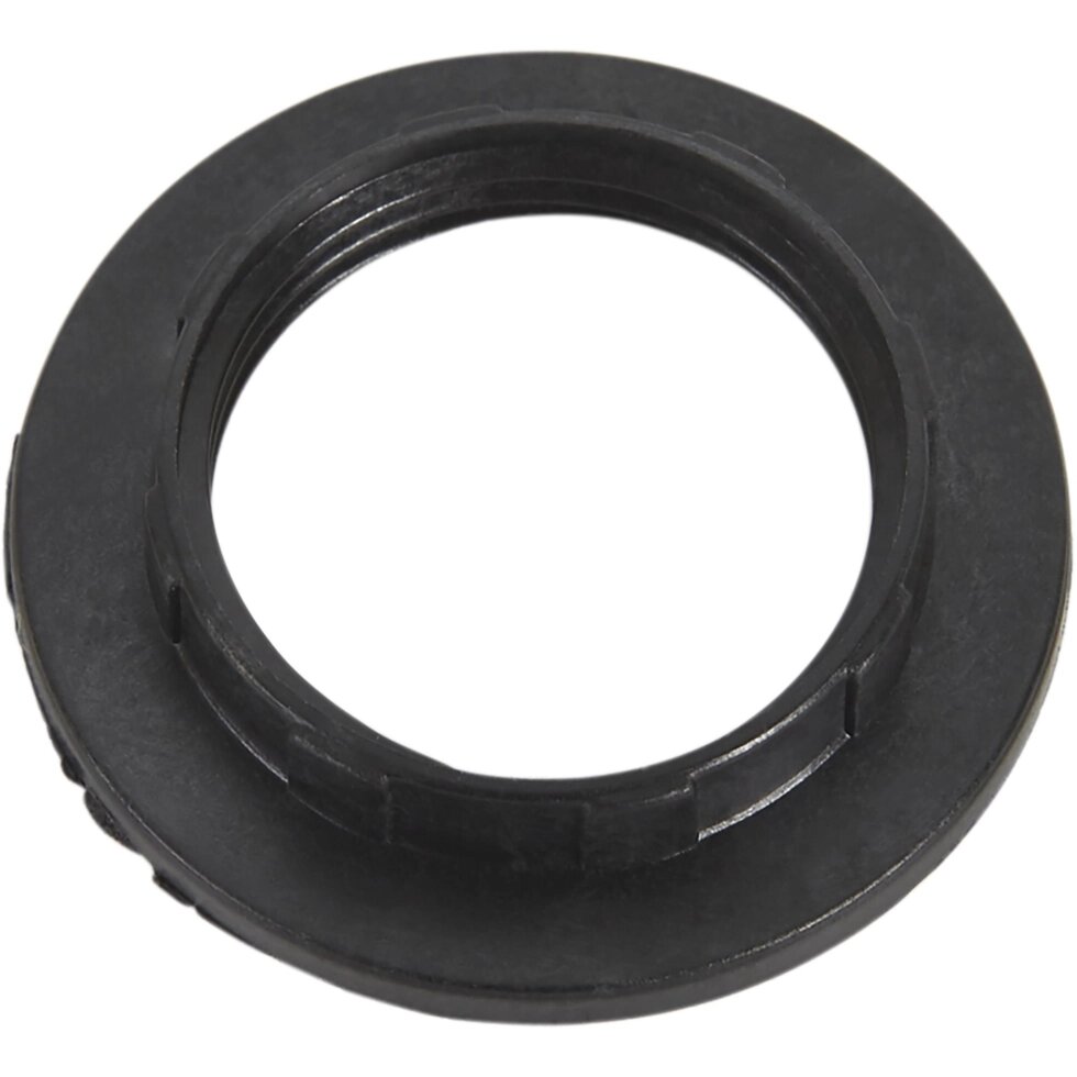 Кольцо крепёжное Oxion для патрона Е14 цвет чёрный от компании ИП Фомичев - фото 1