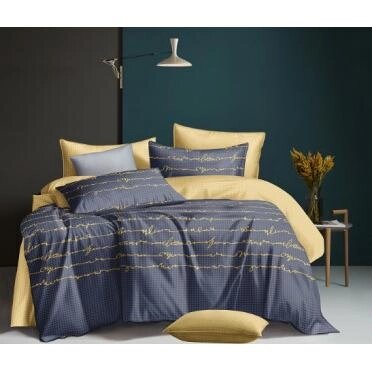 Комплект постельного белья Корнетто двуспальный сатин разноцветный от компании ИП Фомичев - фото 1