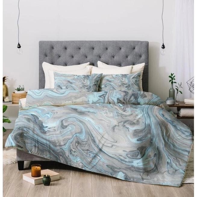 Комплект постельного белья Stone двуспальный бязь разноцветный от компании ИП Фомичев - фото 1