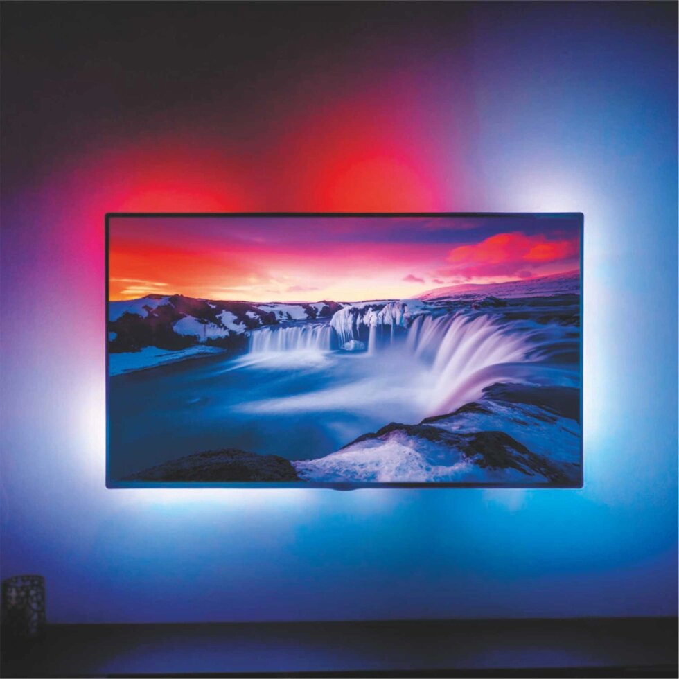 Комплект светодиодной ленты для телевизора SMD 5050 30 диод/7.2 Вт/м 7.2 В 10 мм IP20 0.5 м RGB свет от компании ИП Фомичев - фото 1
