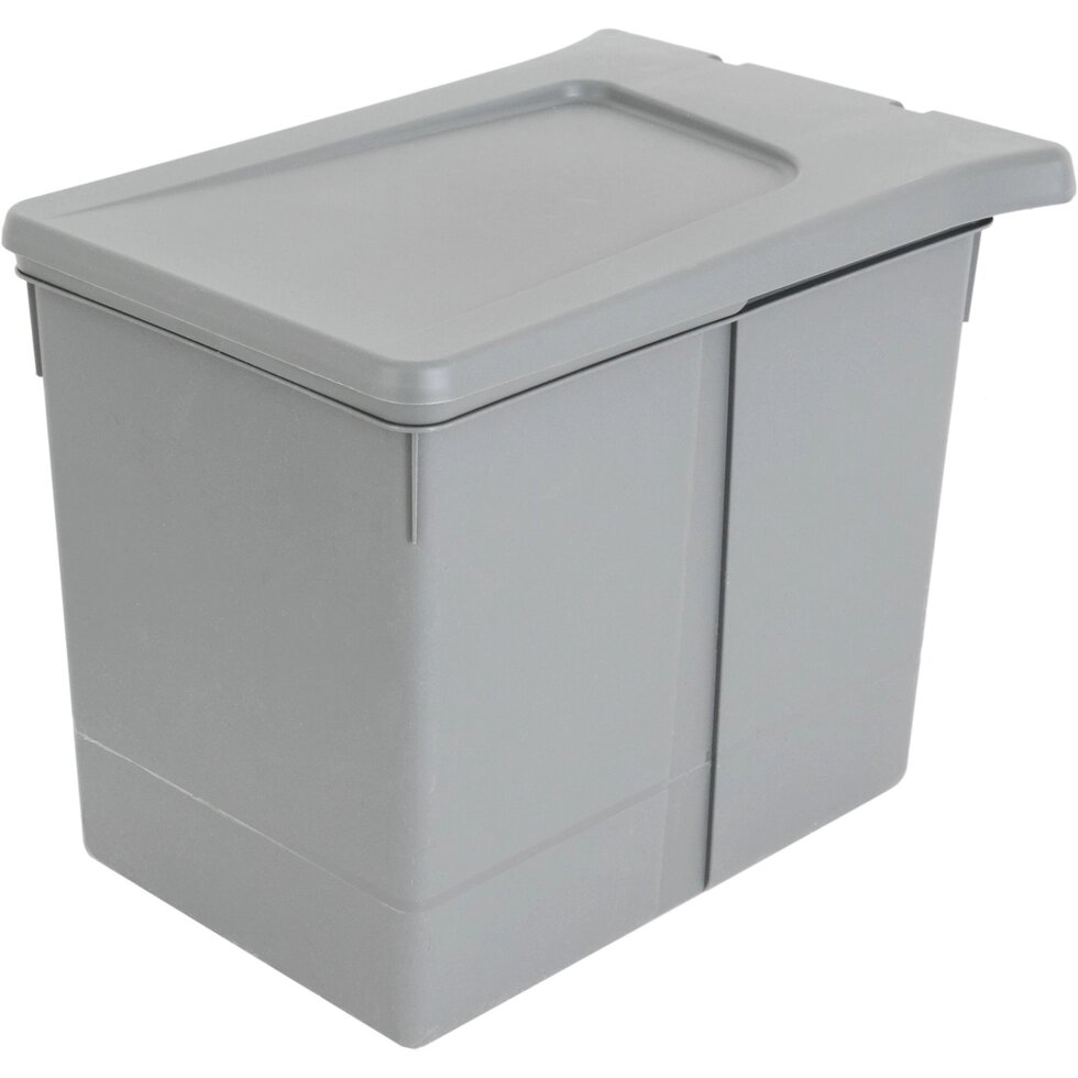 Контейнер для мусора Aff навесной 15 л, пластик, цвет серый от компании ИП Фомичев - фото 1