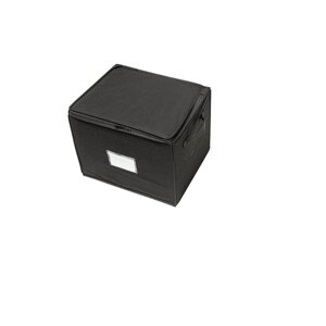 Короб с вакуумным пакетом Spaceo 42x36x33 см цвет черный
