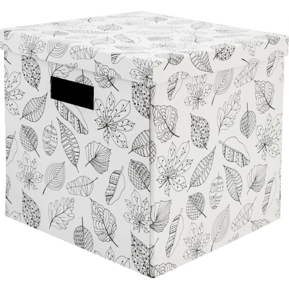Коробка складная 31х31х30 см картон цвет белый от компании ИП Фомичев - фото 1
