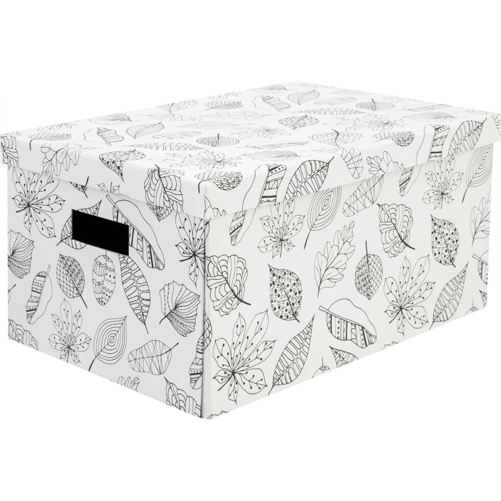 Коробка складная 40х28х20 см картон цвет белый от компании ИП Фомичев - фото 1