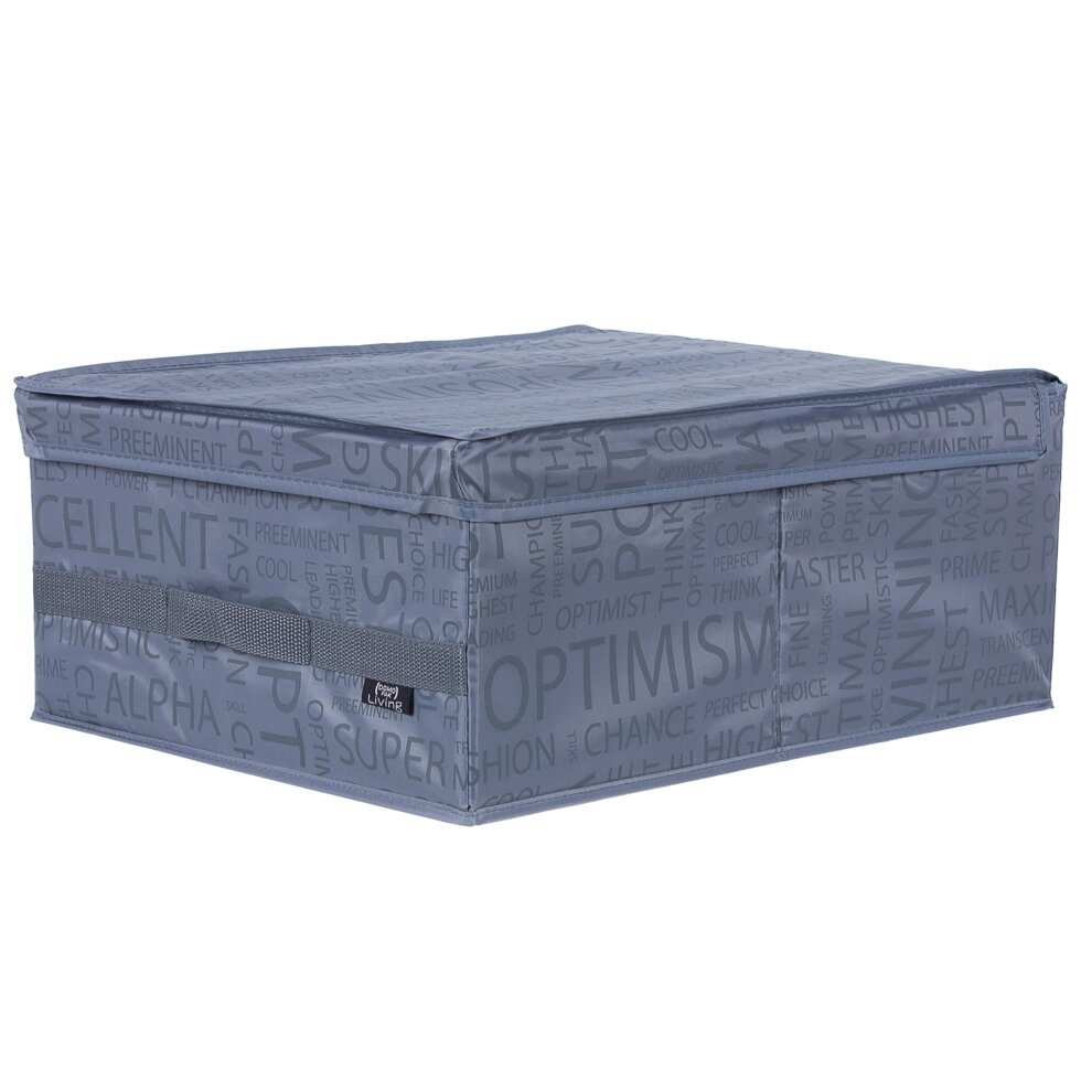 Коробка универсальная 35х18x45 см цвет серый от компании ИП Фомичев - фото 1