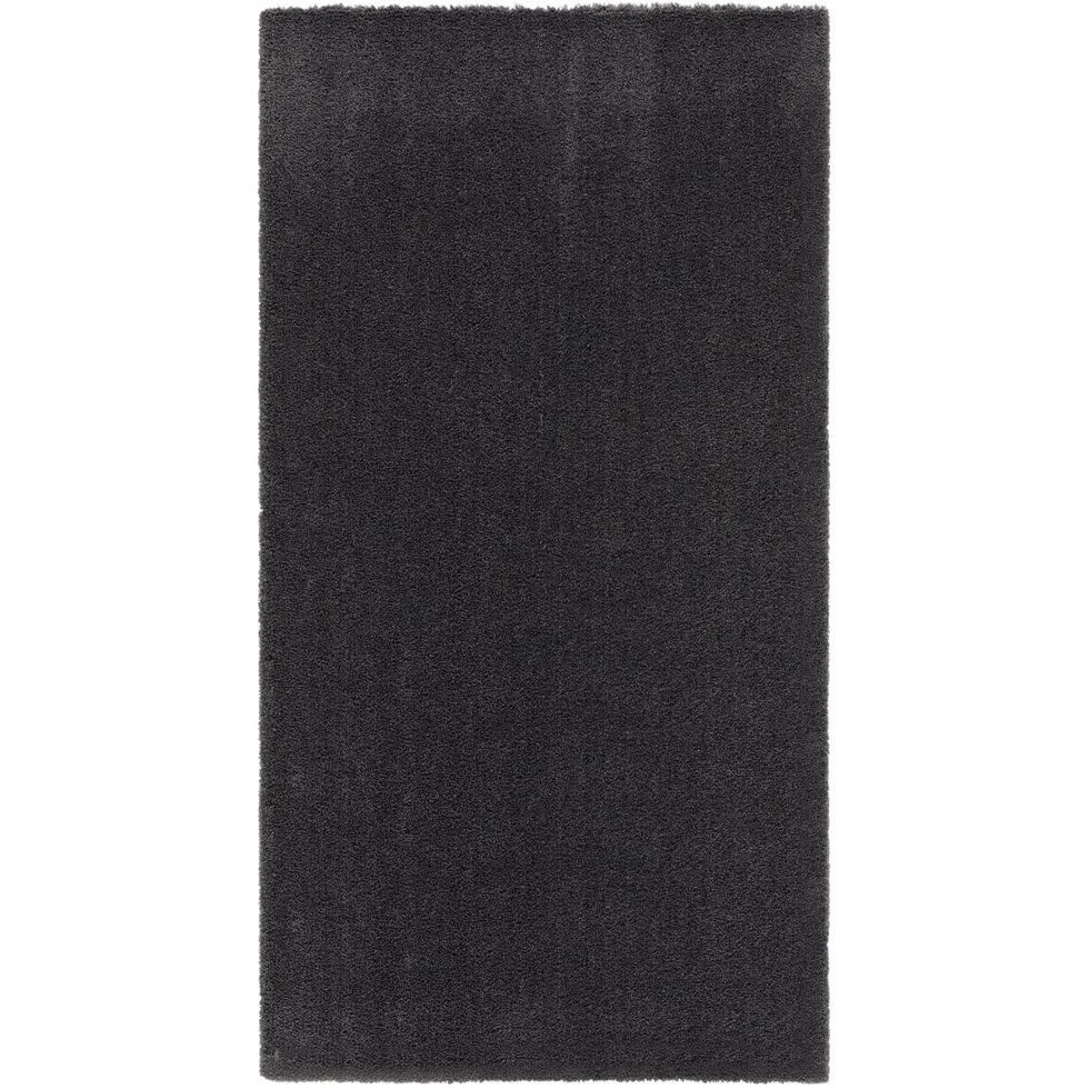 Ковер полиэстер Tony Inspire 60x115 см цвет темно-серый от компании ИП Фомичев - фото 1
