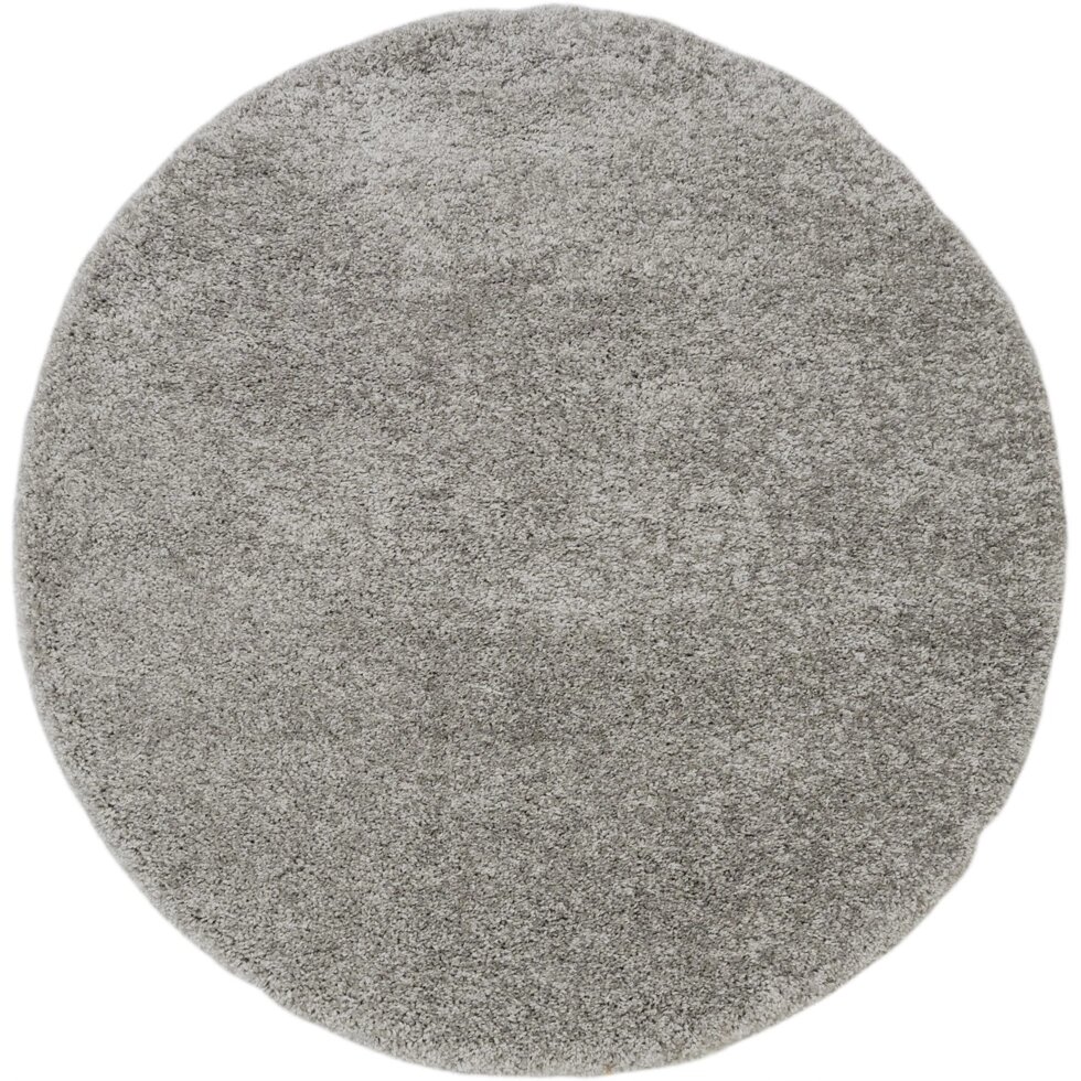 Ковёр «Шагги Тренд» L001 O1.5 м цвет серый от компании ИП Фомичев - фото 1