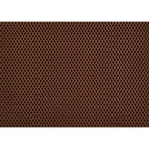 Коврик 48x68 см ЭВА ромбы цвет коричневый