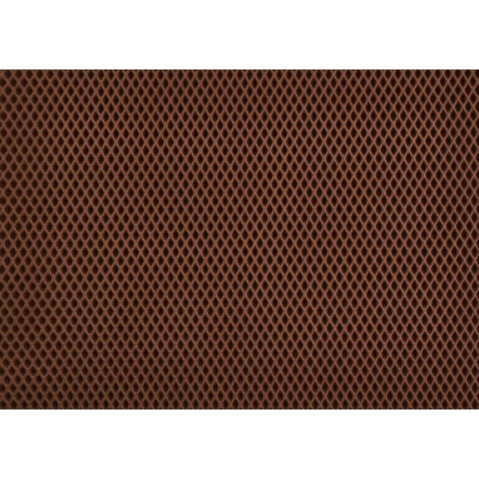 Коврик 68x83 см ЭВА ромбы цвет коричневый от компании ИП Фомичев - фото 1