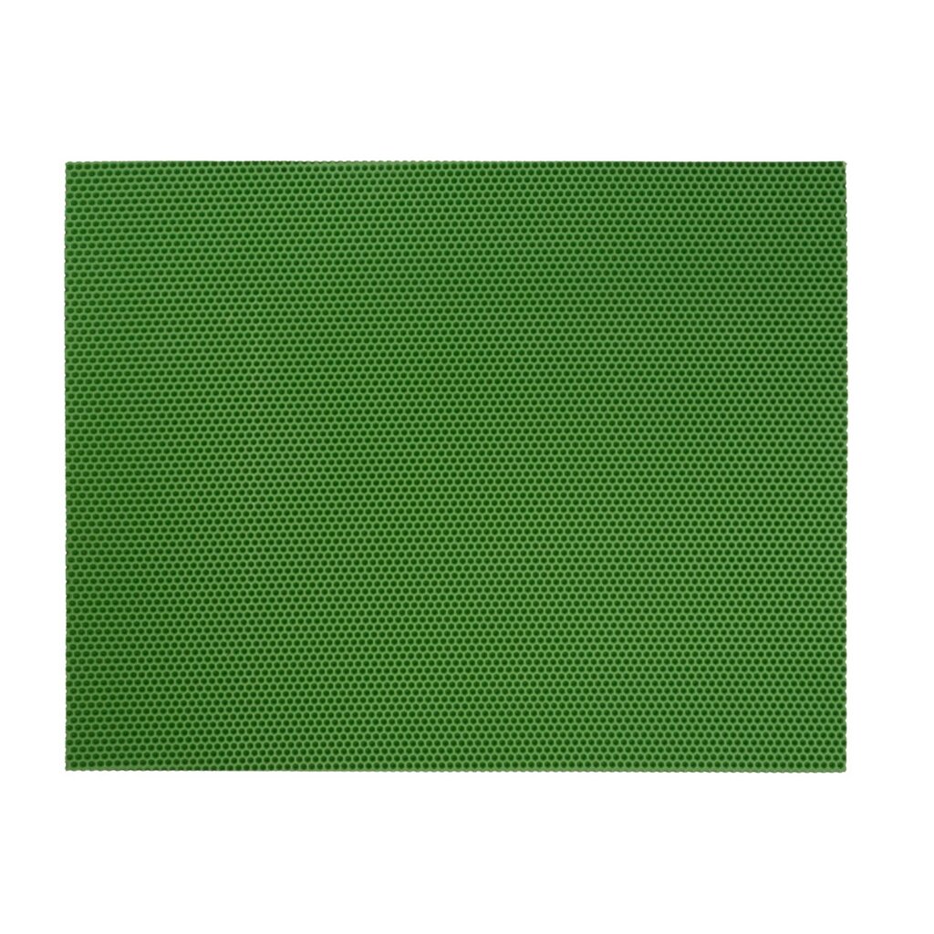 Коврик декоративный полипропилен Сота 40x64 см цвет фисташковый от компании ИП Фомичев - фото 1