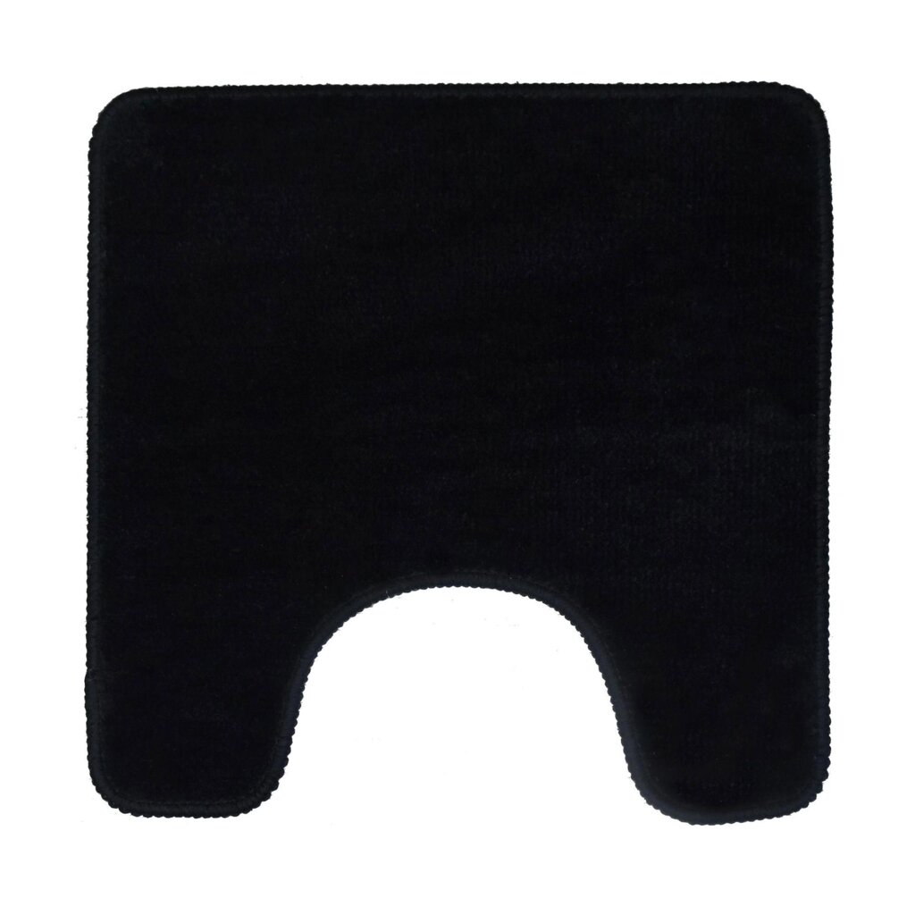 Коврик для туалета Swensa Presto 45x45 см цвет черный от компании ИП Фомичев - фото 1