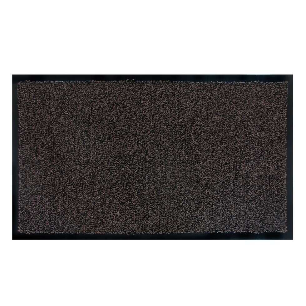 Коврик Gabriel 45x75 см, полипропилен на ПВХ, цвет коричневый от компании ИП Фомичев - фото 1