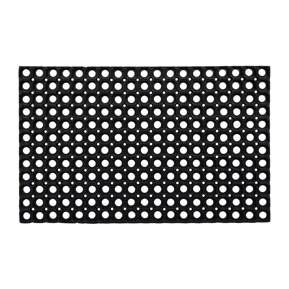 Коврик грязесборный резина Vortex 50x80 см цвет черный от компании ИП Фомичев - фото 1