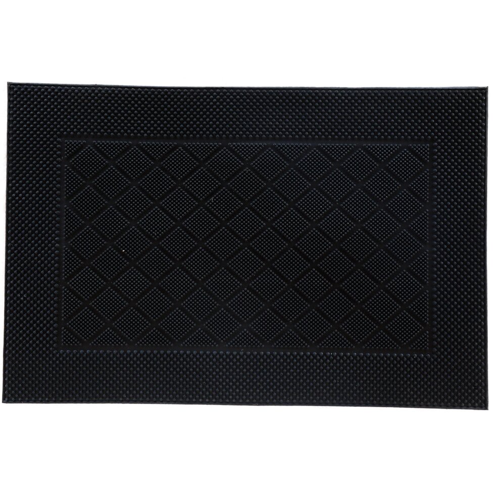 Коврик «Nahel» 40x60 см, резина, цвет чёрный от компании ИП Фомичев - фото 1