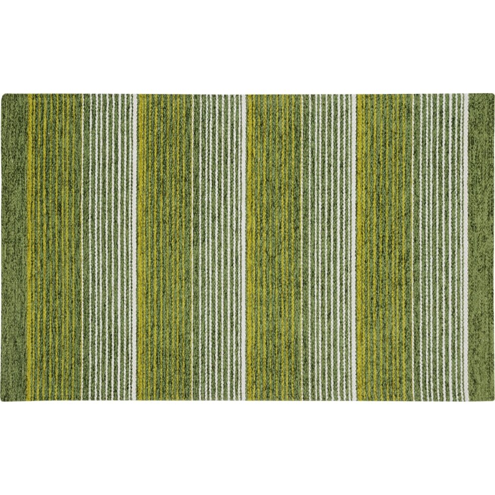Коврик «Сабрина 140», 55x85 см, шенилл, цвет зелёный от компании ИП Фомичев - фото 1