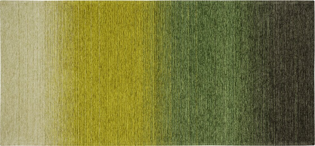 Коврик «Сабрина» 258, 160х75 см, латекс/шенилл, цвет зелёный/жёлтый от компании ИП Фомичев - фото 1