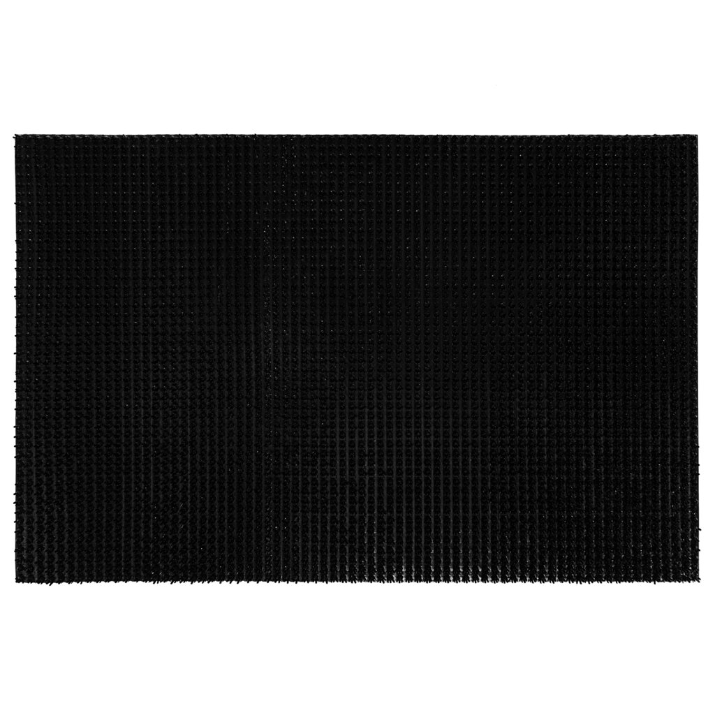 Коврик щетинистый 45х60 см полипропилен цвет черный от компании ИП Фомичев - фото 1