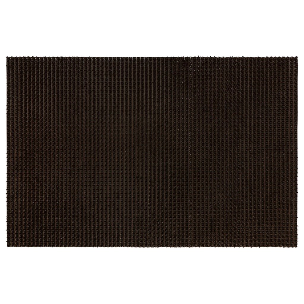 Коврик щетинистый 45х60 см полипропилен цвет коричневый от компании ИП Фомичев - фото 1