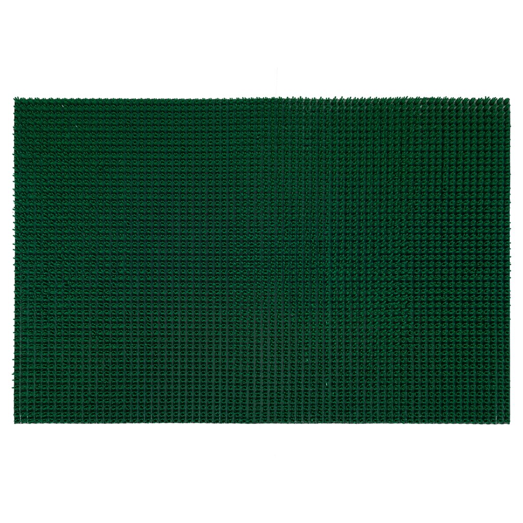 Коврик щетинистый 45х60 см полипропилен цвет зеленый от компании ИП Фомичев - фото 1