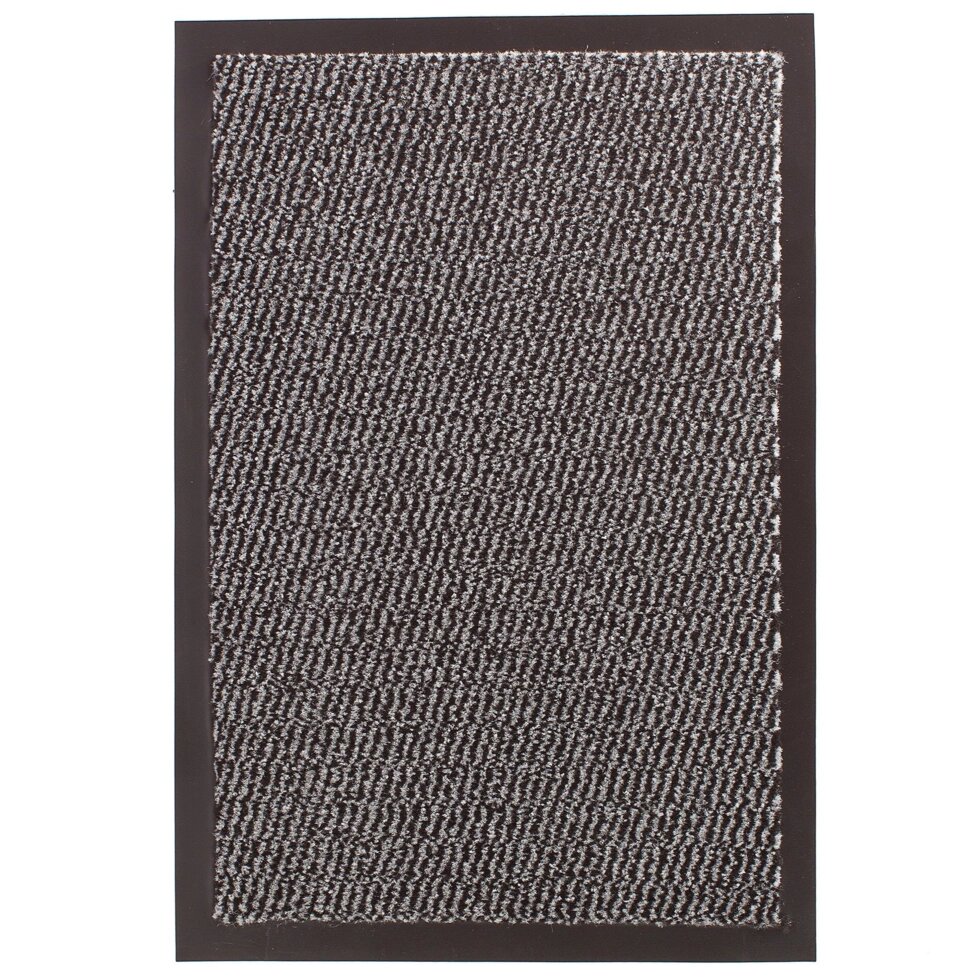 Коврик «Step» полипропилен 40x60 см цвет серый от компании ИП Фомичев - фото 1
