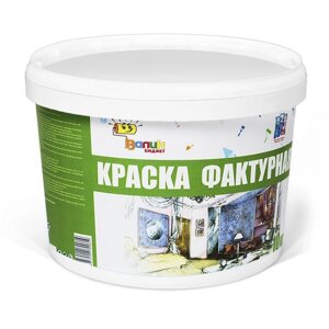 Краска Kaizer структурная для внутренних и фасадных работ Texture ТМ Валик 25 кг, в/э mix (База А;C)