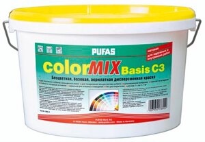 Краска PUFAS Color MIX Basis база С 2,35 л- 3,5 кг