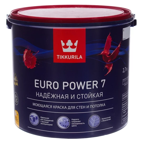 Краска Tikkurila Euro 7 Купить