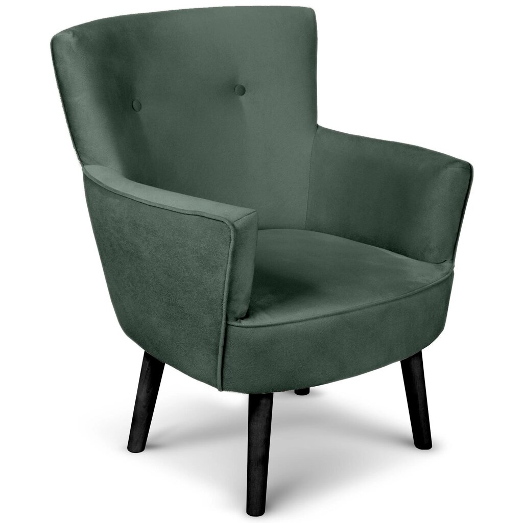 Кресло полиэстер Seasons Вилли 77x86x76 см цвет зеленый от компании ИП Фомичев - фото 1