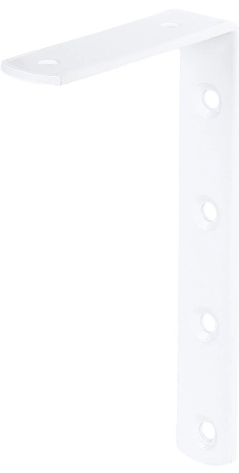 Кронштейн Angle 75x125 мм, цвет белый от компании ИП Фомичев - фото 1