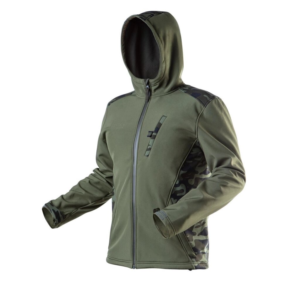 Куртка Neo Softshell, оливковая, размер L от компании ИП Фомичев - фото 1