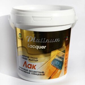 Лак акриловый Platinum Lacquer, бесцветный 5кг