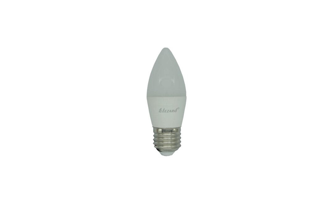 Лампа светодиодная Candle N464 E27 220 В 7 Вт свеча 550 лм, холодный белый свет от компании ИП Фомичев - фото 1