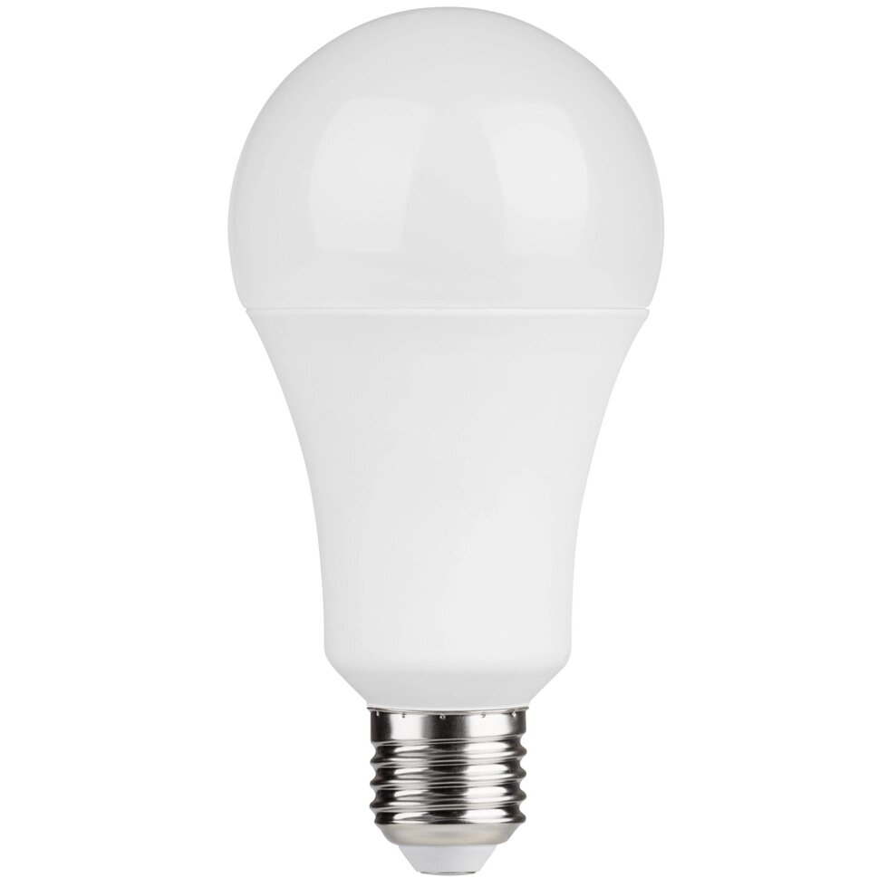 Лампа светодиодная E27 220-240 В 10 Вт груша матовая 1000 лм теплый белый свет от компании ИП Фомичев - фото 1