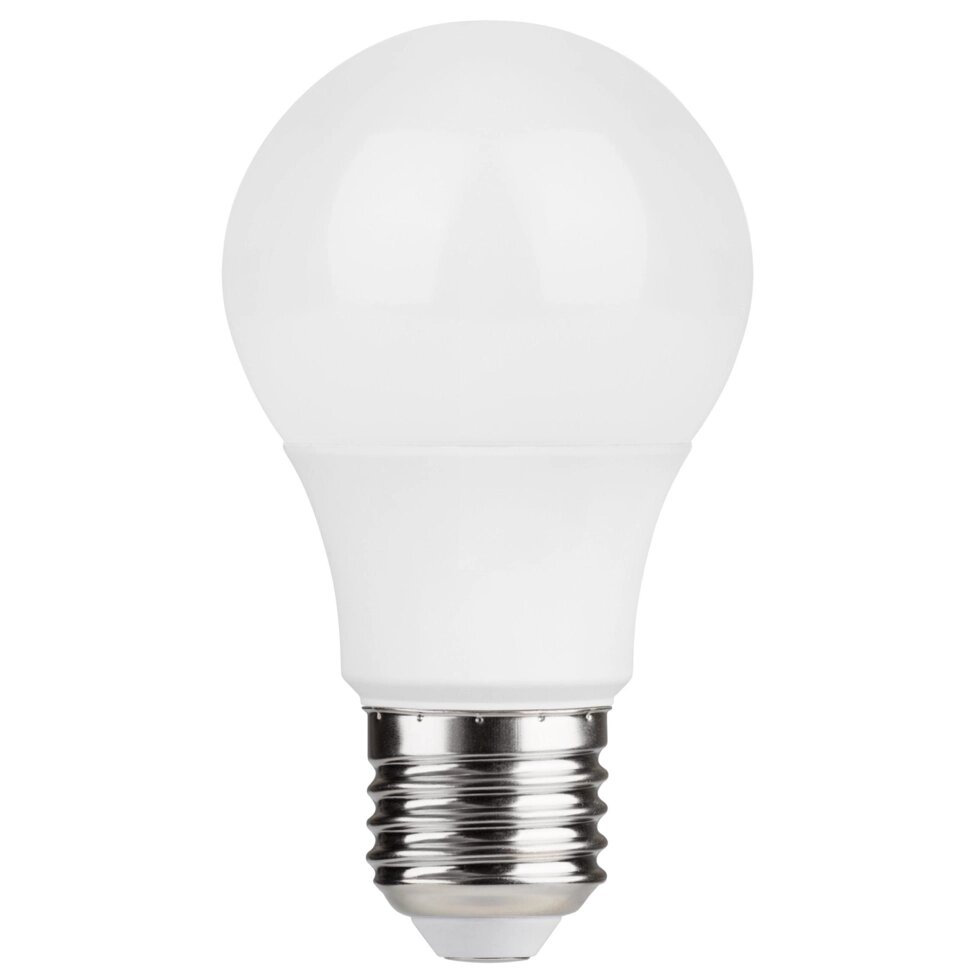 Лампа светодиодная E27 220-240 В 7 Вт груша матовая 600 лм нейтральный белый свет от компании ИП Фомичев - фото 1