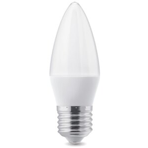Лампа светодиодная E27 220-240 В 7 Вт свеча матовая 600 лм нейтральный белый свет